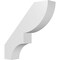 Ekena Millwork 3-in. W x 14-in. D x 14-in. H Ridgewood Architectural Grade PVC Knee Brace BRCP03X14X14RID - alternate 1